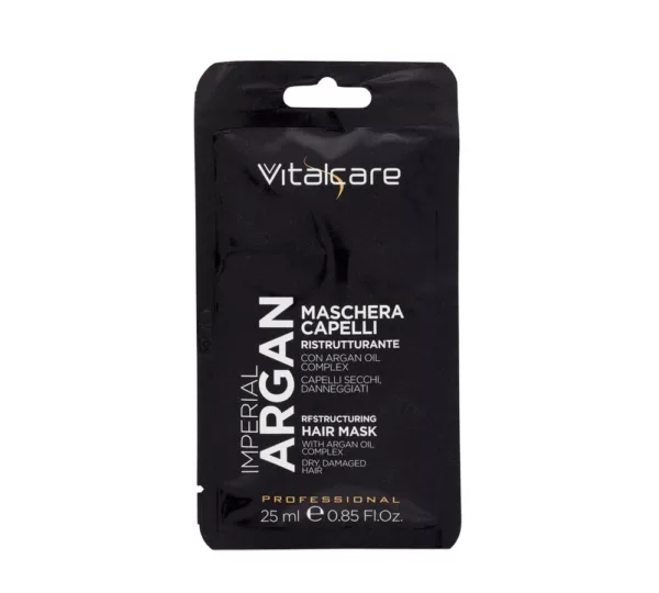 Vital care Imperial Argan – Restructuring Hair Mask for Dry and Damaged Hair 25 ml